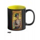 Heat Reveal Mug Good Loot Cyberpunk 2077 Game Art Chronicles - Judy & Gustav Klimt 450 ml Black, Yellow Heat Reveal Mug Good Loot Cyberpunk 2077 Game Art Chronicles - Judy & Gustav Klimt 450 ml Black, Yellow