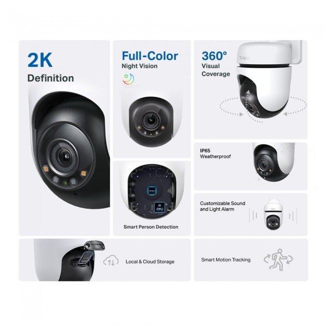 TP-Link Tapo Outdoor Pan/Tilt Security Wi-Fi Camera TP-Link Tapo Outdoor Pan/Tilt Security Wi-Fi Camera