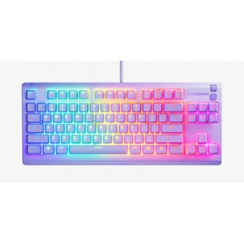Steelseries Apex 3 TKL - US keyboard Gaming USB US English Lavender