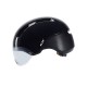 HJC CALIDO PLUS Black Cycling Helmet, METAL BLACK, Size L