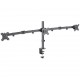 Manhattan TV & Monitor Mount, Desk, Double-Link Arms, 3 screens, Screen Sizes: 10-27