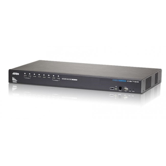 ATEN 8-Port USB - HDMI KVM Switch with USB Peripheral port