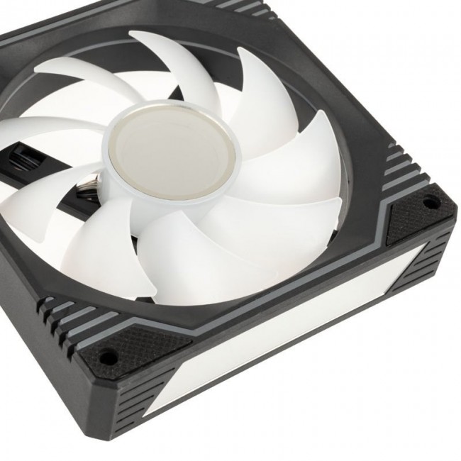Kolink UMBRA X 120mm PWM ARGB TRIPLE PACK Processor Fan 12 cm Black, White 3 pc(s)