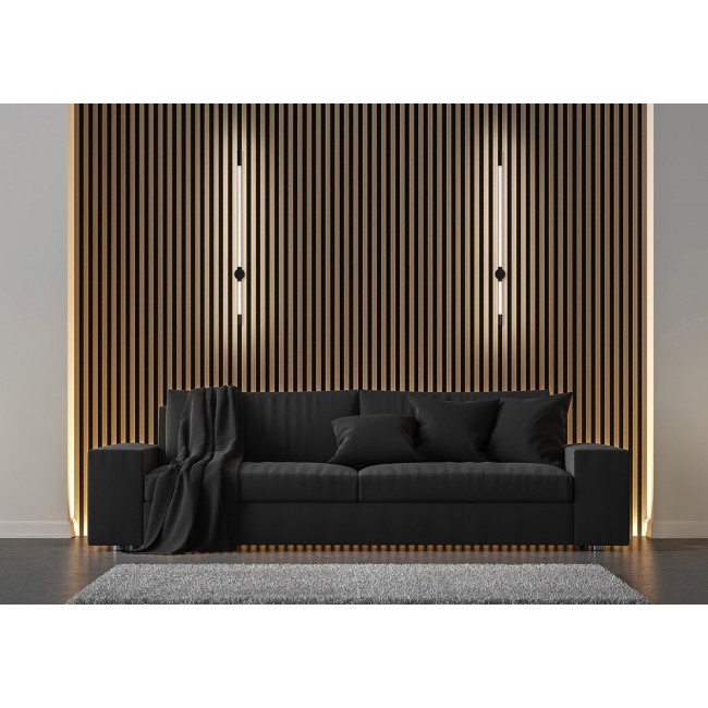 Activejet Lungo Black LED Wall Light