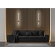 Activejet Lungo Black LED Wall Light
