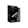 Conceptronic HUBBIES20GP 7-Port USB 3.0 Hub with Power Adapter, 5Gbps, USB-C x 3, USB-A x 4