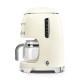 Smeg 50's Style Drip Filter Coffee Machine DCF02CREU Cream