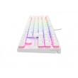THOR 303 | Mechanical Gaming Keyboard | Wired | US | White | USB Type-A | Outemu Peach Silent