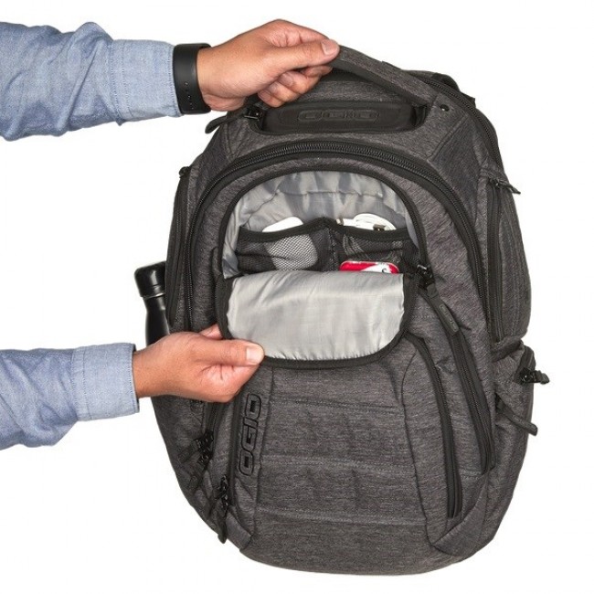 OGIO BACKPACK RENEGADE RSS BLACK PINDOT P/N: 111071_317 OGIO BACKPACK RENEGADE RSS BLACK PINDOT P/N: 111071_317