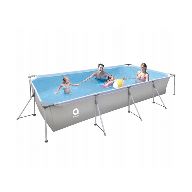 AVENLI grey frame pool, 394x207x80