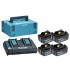 Makita 197970-3 cordless tool battery / charger Battery & charger set