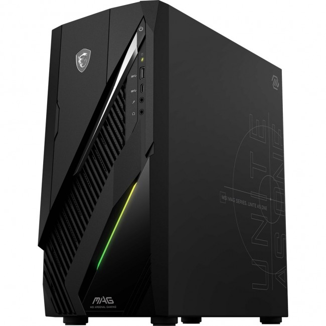 MSI MAG Infinite E1 14NVL5-104EU Intel Core i5 i5-14400F 16 GB DDR5-SDRAM 1 TB SSD NVIDIA GeForce RTX 5060 Windows 11 Home Desktop PC Black