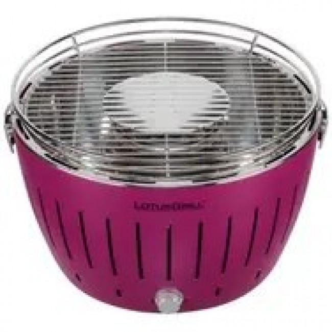 LotusGrill G34 U PU outdoor barbecue/grill Kettle Charcoal (fuel) Purple
