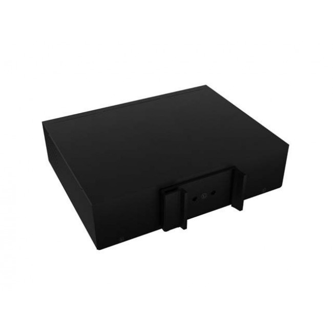 Lanberg ILGE-4P-2S-90 network switch Unmanaged Fast Ethernet (10/100) Power over Ethernet (PoE) 1U Black