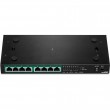 Trendnet TPE-TG84 network switch Unmanaged Gigabit Ethernet (10/100/1000) Power over Ethernet (PoE) Black