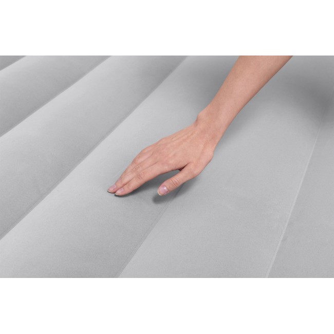 Bestway Tritech Air Mattress Queen with Built-in AC Pump and Antimicrobial Coating 2.03 m x 1.52 m x 46 cm