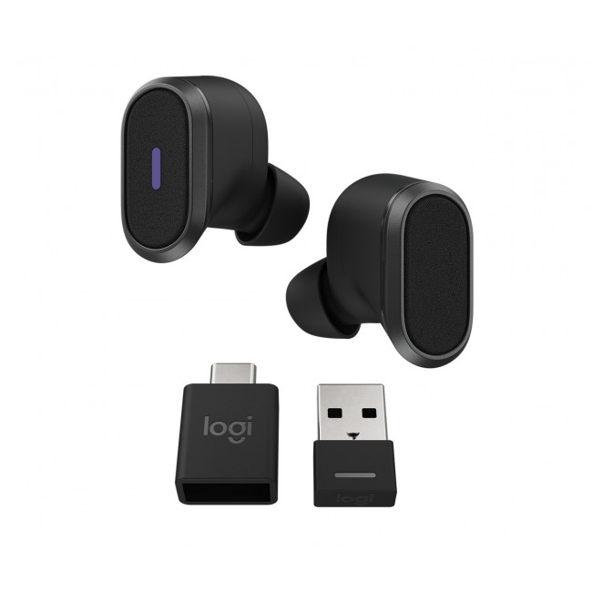 Logitech Zone True Wireless Headset In-ear Calls/Music Bluetooth Graphite