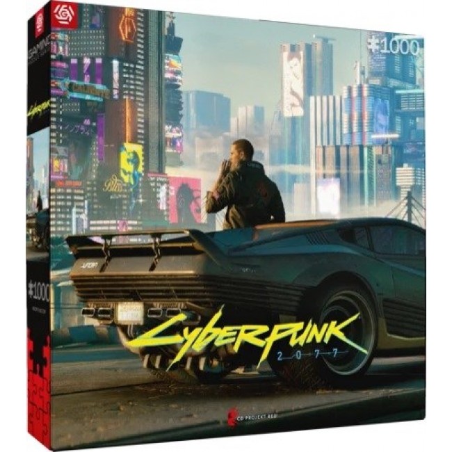 Cenega Cyberpunk 2077: Mercenary on the Rise Jigsaw puzzle 1000 pc(s) Cenega Cyberpunk 2077: Mercenary on the Rise Jigsaw puzzle 1000 pc(s)