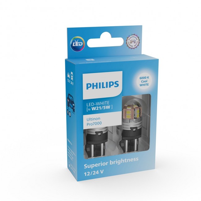 Philips Ultinon Pro7000 SI 11066CU70X2 Superior brightness, a safer drive Philips Ultinon Pro7000 SI 11066CU70X2 Superior brightness, a safer drive
