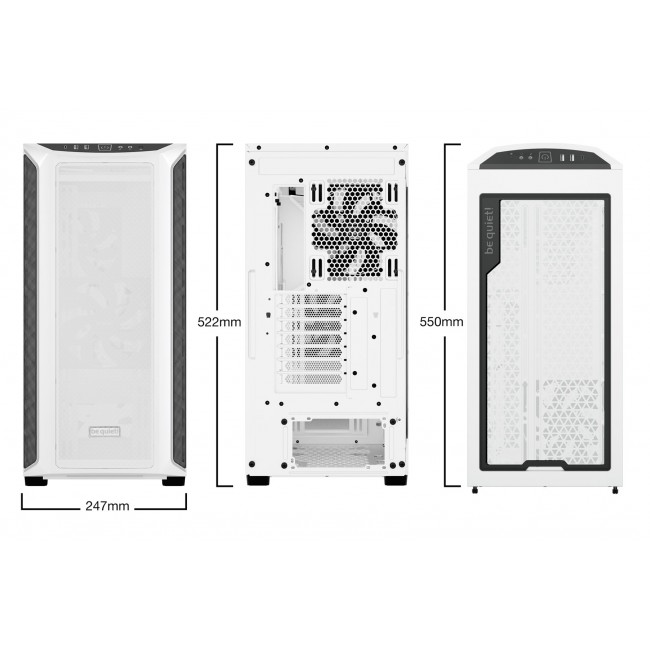 be quiet! Shadow Base 800 DX White Midi Tower be quiet! Shadow Base 800 DX White Midi Tower