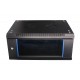 Extralink Rackmount cabinet 4U 600x450 Black wall mounted