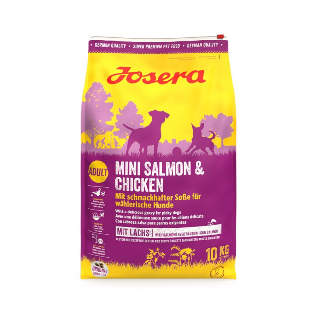 JOSERA Mini Salmon & Chicken - dry dog food - 10kg