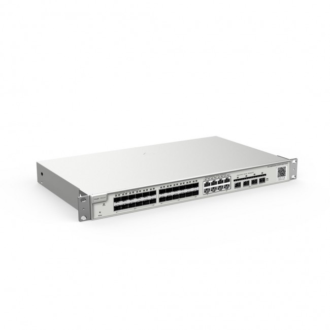Ruijie Networks RG-NBS5200-24SFP/8GT4XS network switch Managed L3 Gigabit Ethernet (10/100/1000) Grey Ruijie Networks RG-NBS5200-24SFP/8GT4XS network switch Managed L3 Gigabit Ethernet (10/100/1000) Grey