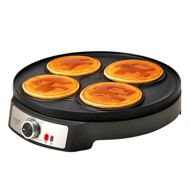 Adler AD 3093 Double-Sided Electric Pancake Maker 2 in 1 Black Adler AD 3093 Double-Sided Electric Pancake Maker 2 in 1 Black