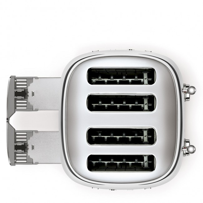 Smeg 50's Style Toaster TSF03SSEU Steel
