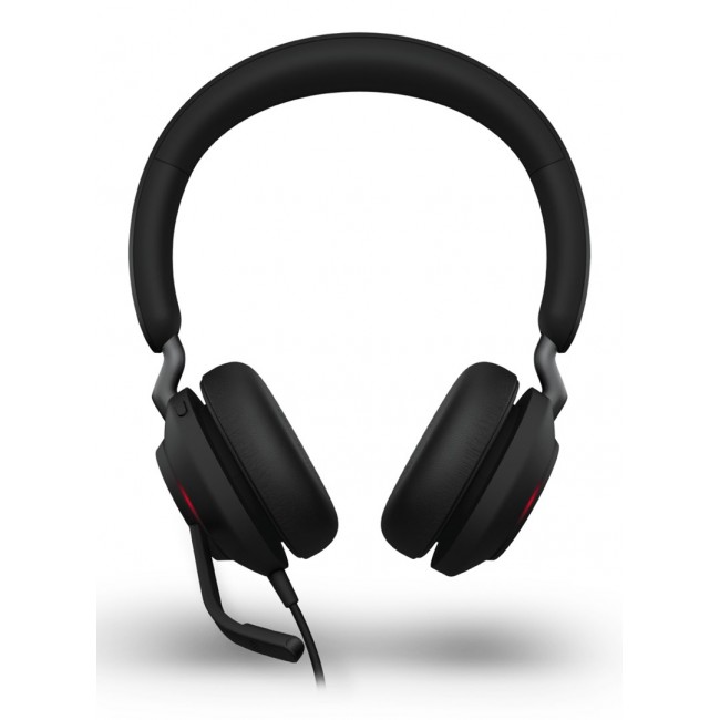 Jabra Evolve2 40 SE Headset Wired Head-band Calls/Music USB Type-C / USB Type-A Black