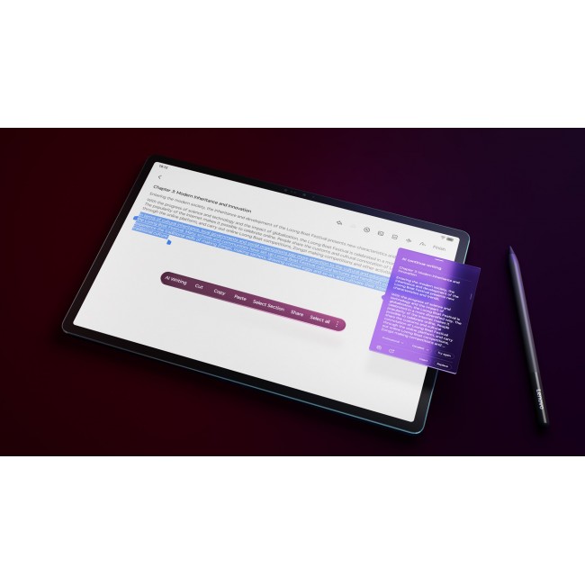 Lenovo Yoga Tab Plus Snapdragon 256 GB 32.3 cm (12.7 Lenovo Yoga Tab Plus Snapdragon 256 GB 32.3 cm (12.7