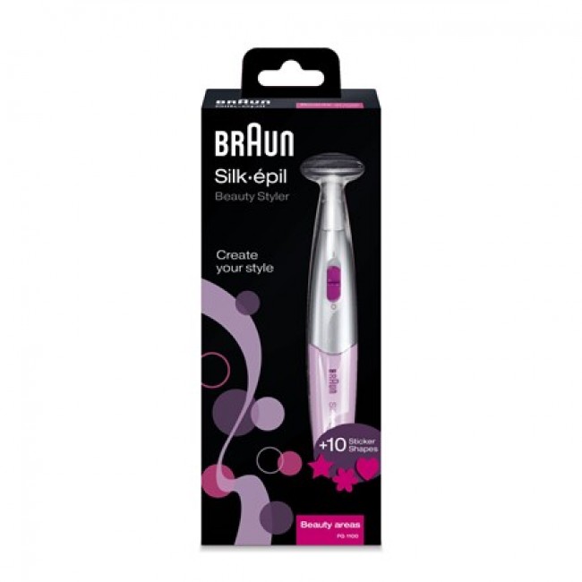 Braun Silk- pil Styler FG1100 bikini trimmer Pink