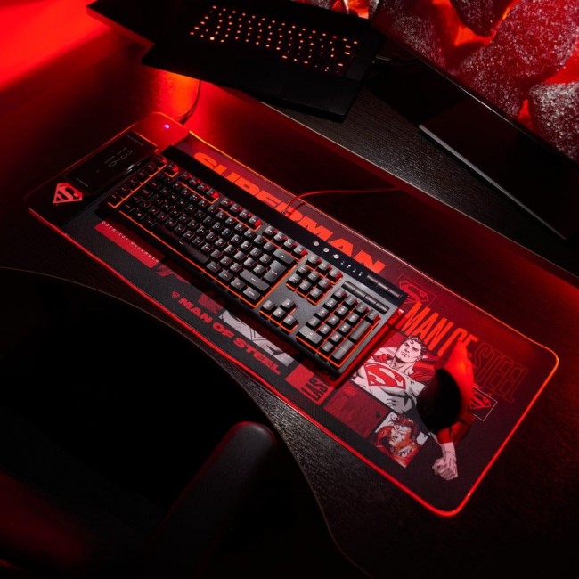 Numskull Games 154923 mouse pad Gaming mouse pad Black, Multicolour, Red