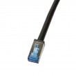 LogiLink CQ7143S networking cable Black 50 m Cat6a S/FTP (S-STP)