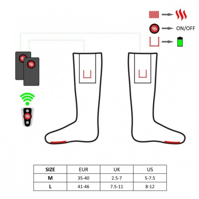 Glovii GQ3M sock Unisex Athletic socks Red 1 pair(s) Glovii GQ3M sock Unisex Athletic socks Red 1 pair(s)