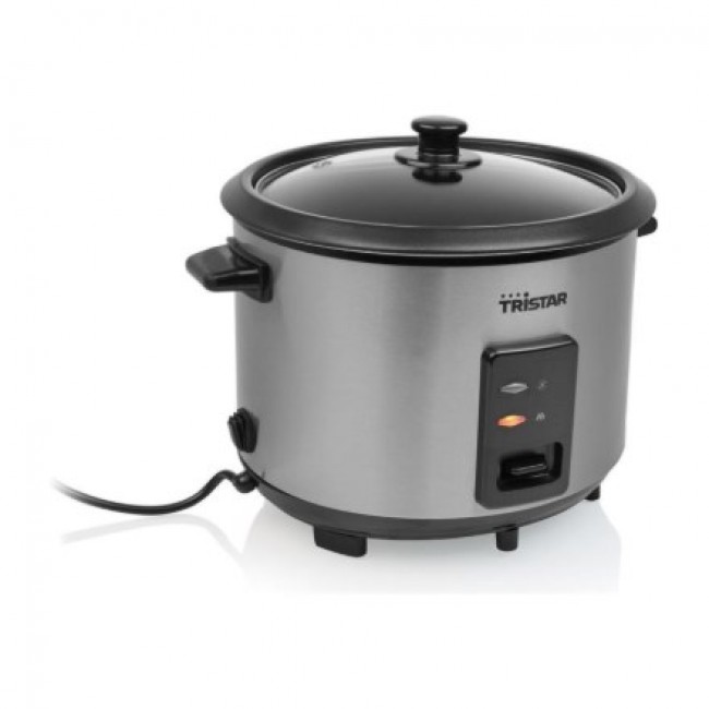 Tristar RK-6148 rice cooker 1.8 L 700 W Black, Silver