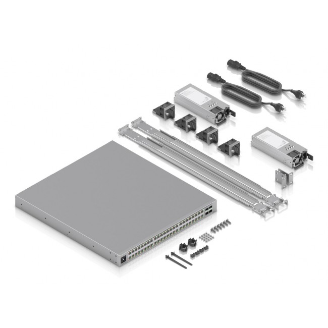 Ubiquiti UniFi ECS-48-PoE Managed L2/L3 10G Ethernet (100/1000/10000) Power over Ethernet (PoE) 1U Grey