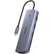 UNITEK 9-in-1 USB-C Hub, HDMI, VGA, SD, RJ45, PD 100W