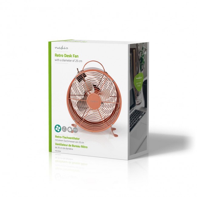 Nedis FNCL10PK20 household fan Pink Nedis FNCL10PK20 household fan Pink