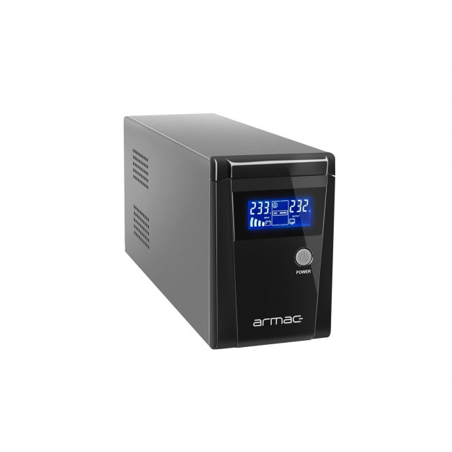 Armac O/850F/LCD uninterruptible power supply (UPS) Line-Interactive 0.85 kVA 450 W 2 AC outlet(s)