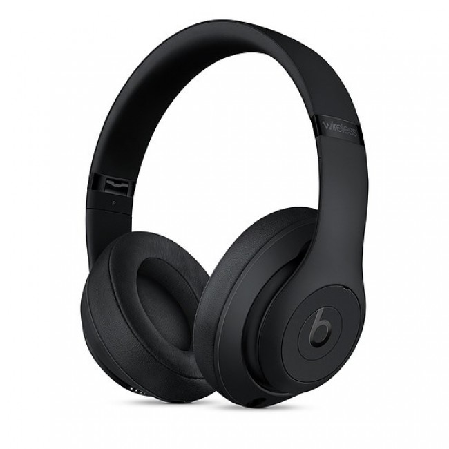 Beats Studio3 Wireless Headphones, Noise Cancelling, Matte Black