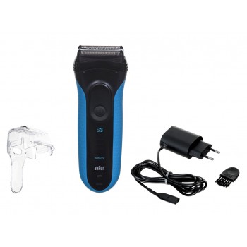 Braun Series 3 3040s Foil shaver Trimmer Black, Blue