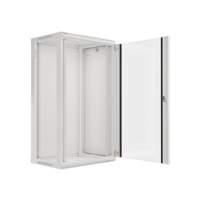 Lanberg Wall mounting rack cabinet 19'' 22U 600x450mm Grey