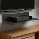 Maclean decoder wall shelf, single, max. 5kg, steel, MC-122 Maclean decoder wall shelf, single, max. 5kg, steel, MC-122