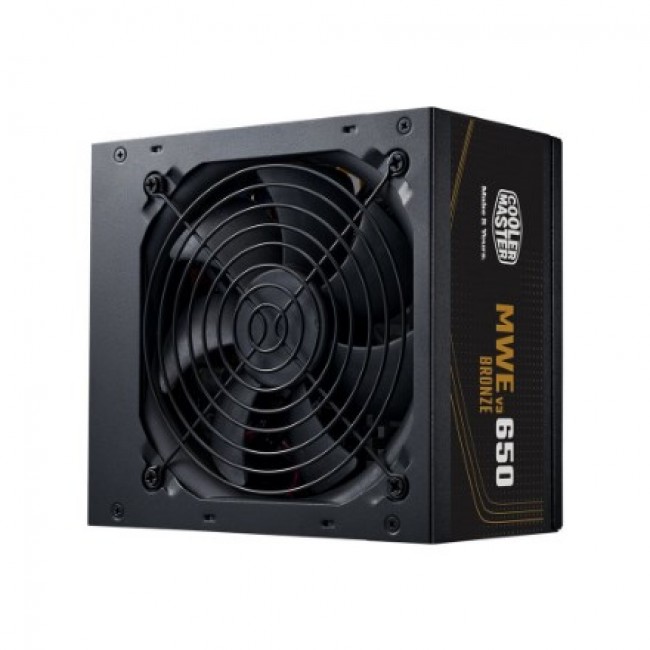 Cooler Master MWE Bronze 650 V3 230V power supply unit 650 W 24-pin ATX ATX Black Cooler Master MWE Bronze 650 V3 230V power supply unit 650 W 24-pin ATX ATX Black