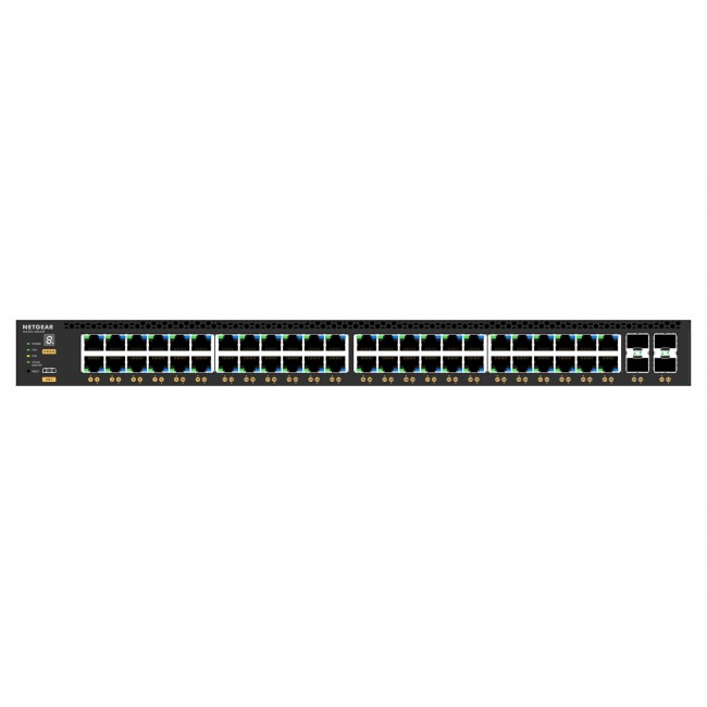 NETGEAR M4350-48G4XF Managed L3 Gigabit Ethernet (10/100/1000) Power over Ethernet (PoE) 1U Black