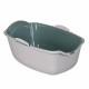ROTHO Bailey Hooded litter box Green, White