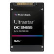 Western Digital Ultrastar DC SN655 30.7 TB U.3 PCI Express 4.0 NVMe TLC 3D NAND ISE (0TS2509)