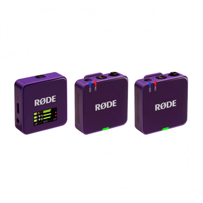 RODE Wireless GO III Purple - wireless microphone system (purple) RODE Wireless GO III Purple - wireless microphone system (purple)