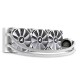 Sharkoon S90 Processor All-in-one liquid cooler 12 cm White 1 pc(s)